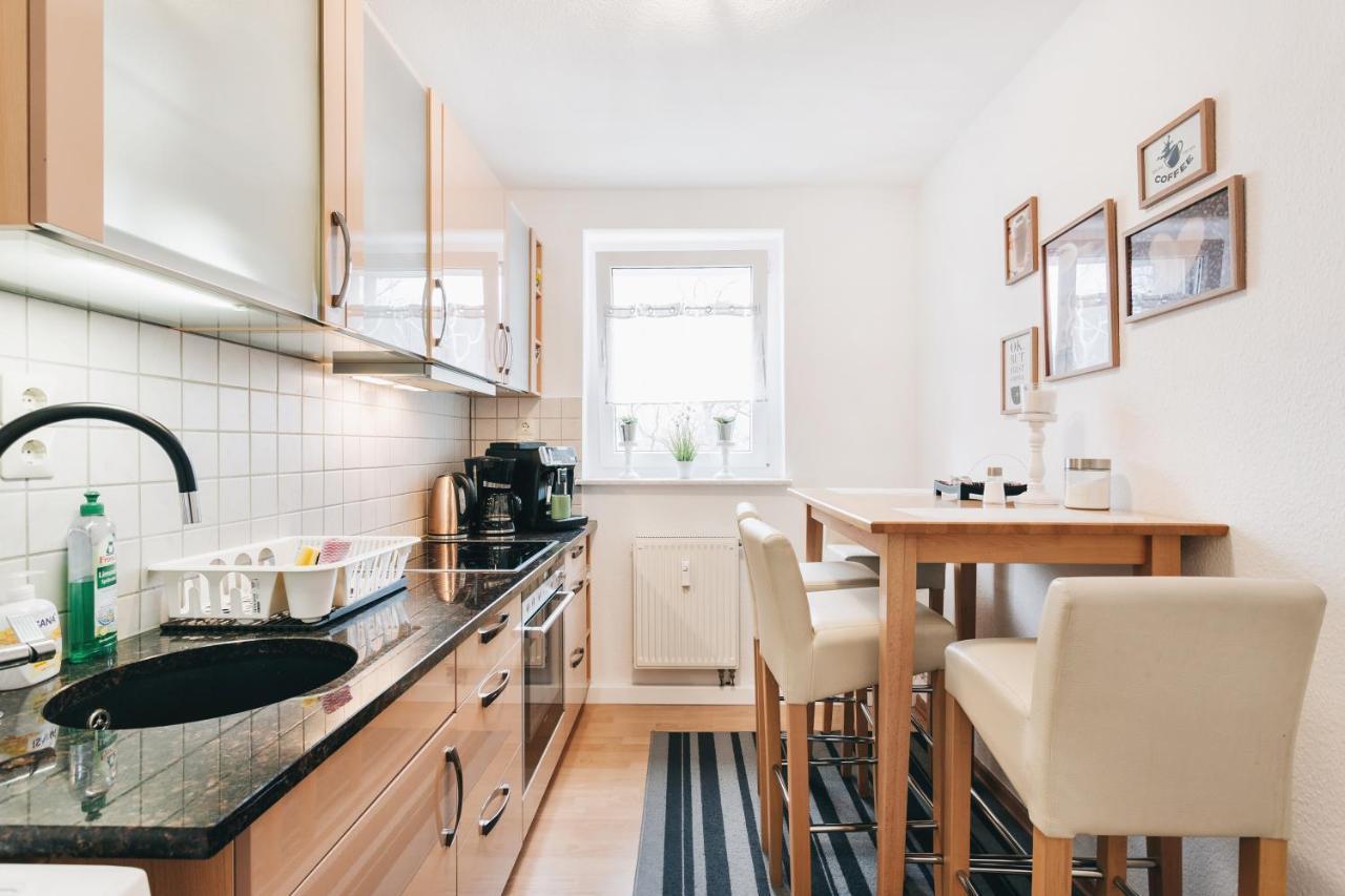 Schlummi gemütliche zentrale&saubere Wohnung Dresde Exterior foto